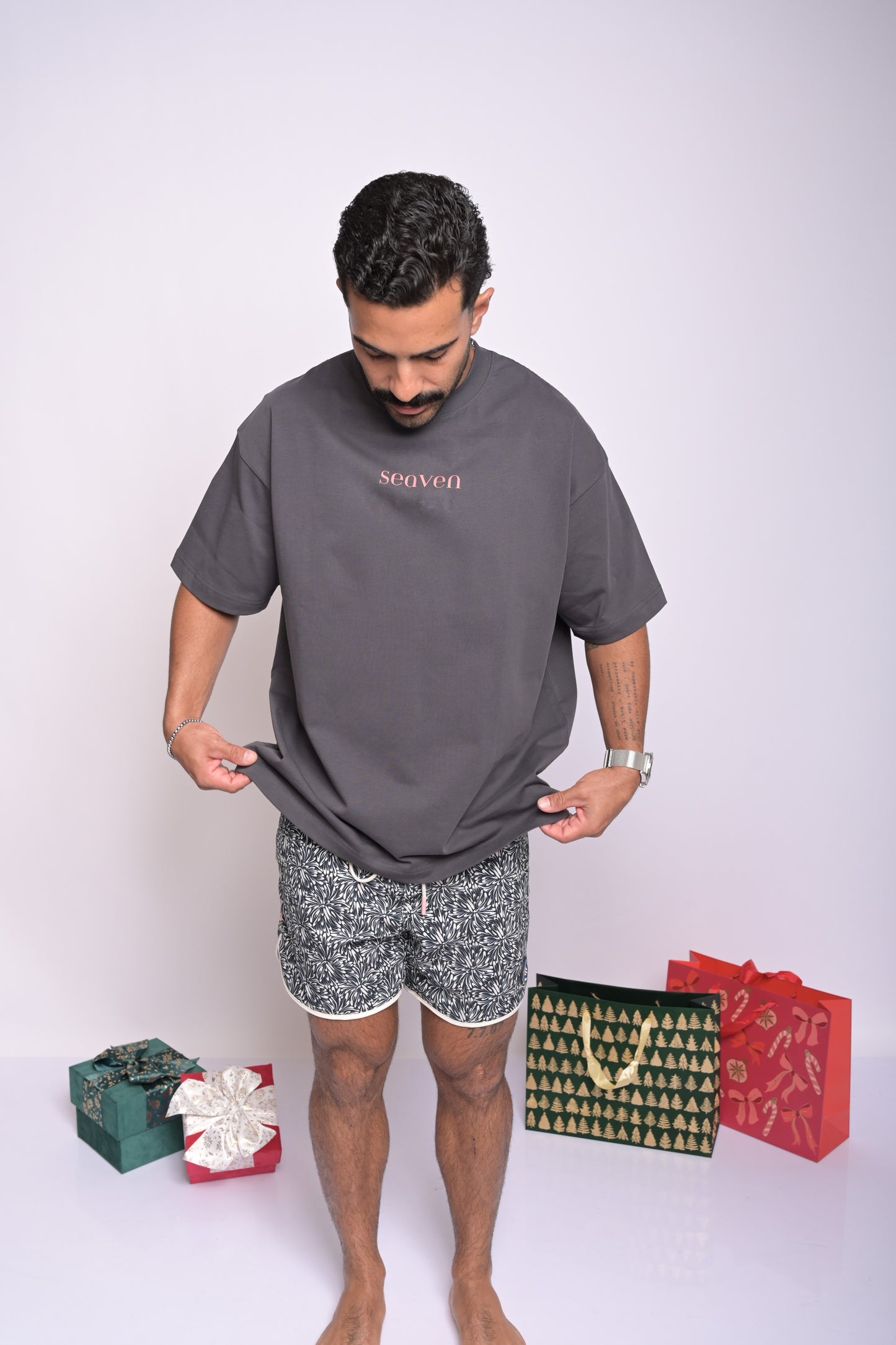 CHARCOAL SEAVEN SHIRT