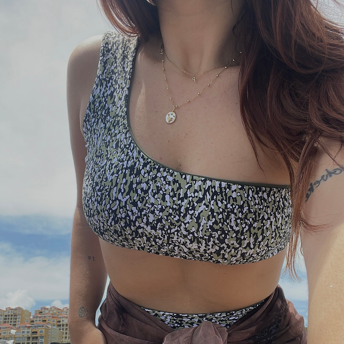 One Shoulder FIORI Top