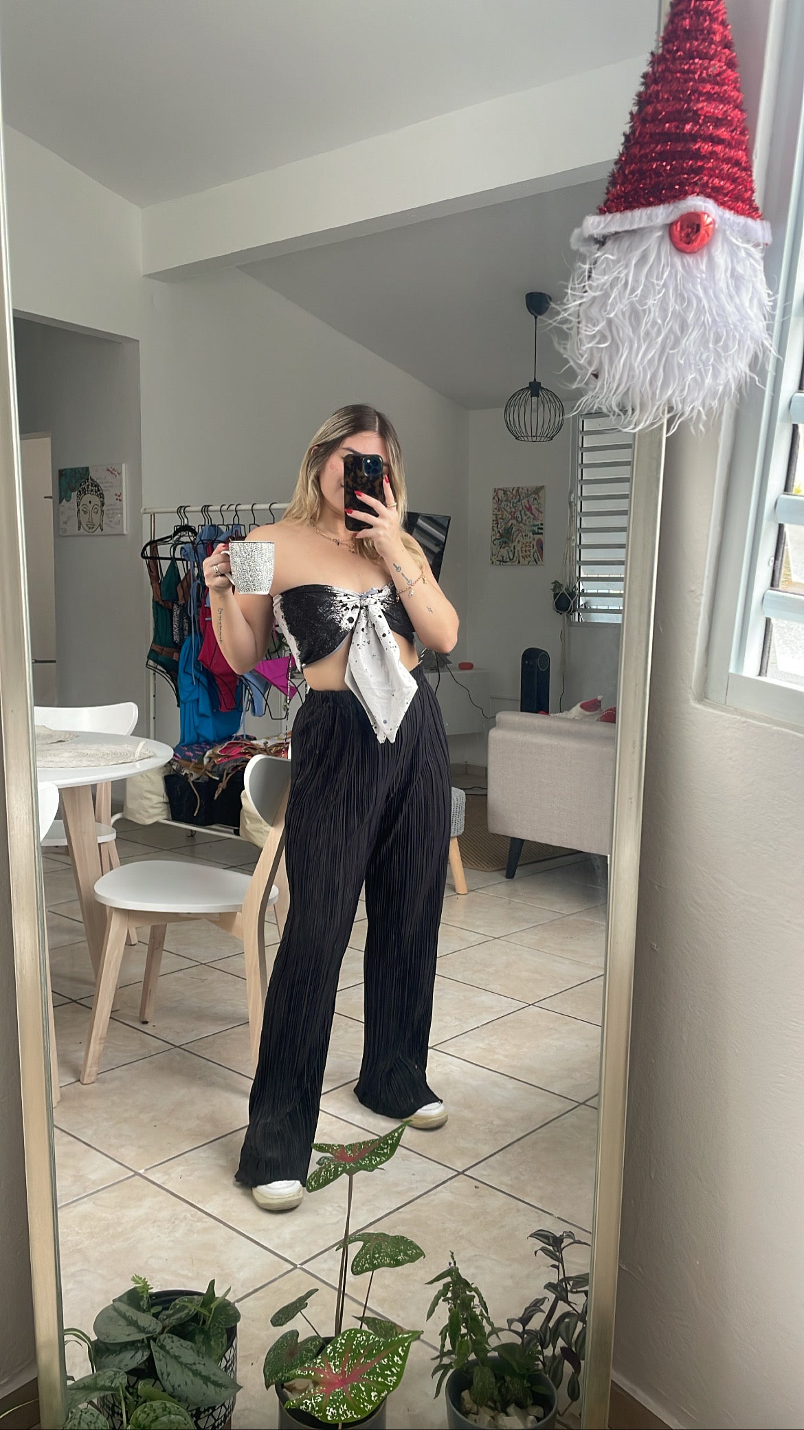 Grey Tuscany Bandeau Top