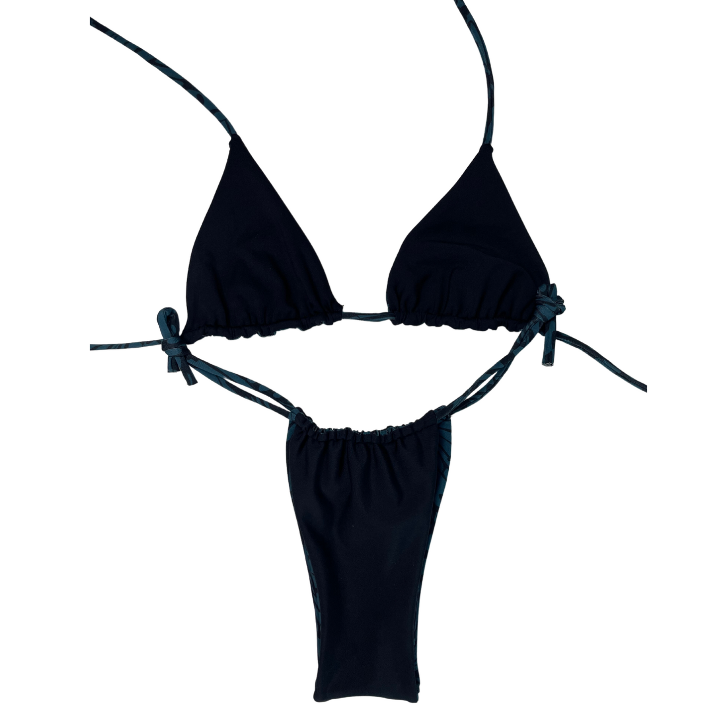 BLK Butterfly Drawstring Bottom