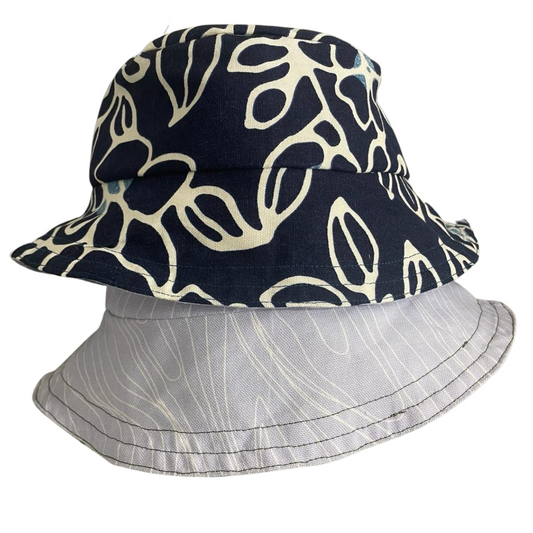 Blue Shades/Lila Bucket Hat