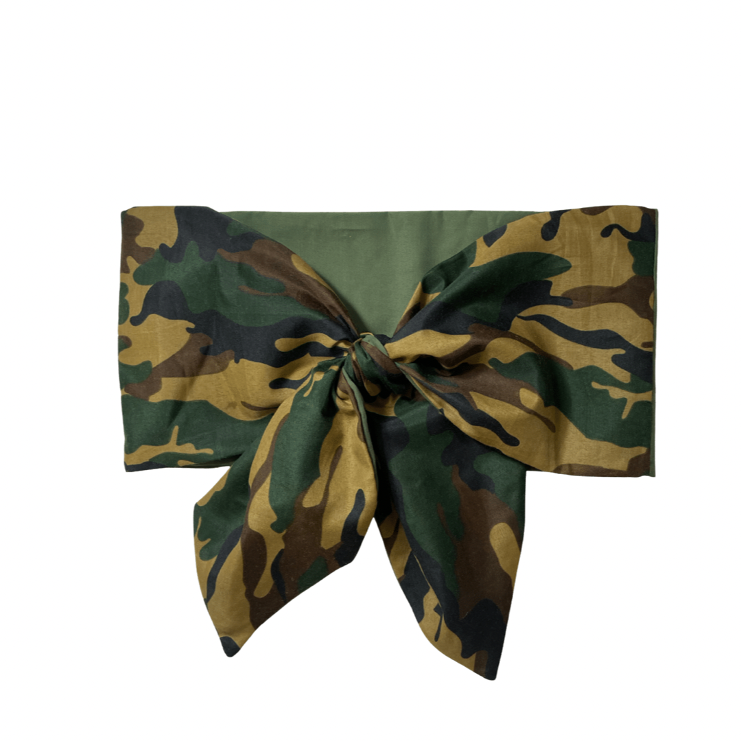 CAMO BANDEAU TOP